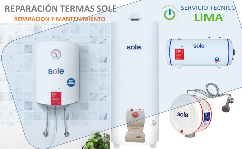 Servicio Técnico de Termas Sole en Lima