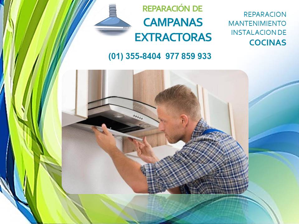 Servicio Técnico de Campanas Extractoras en Lima
